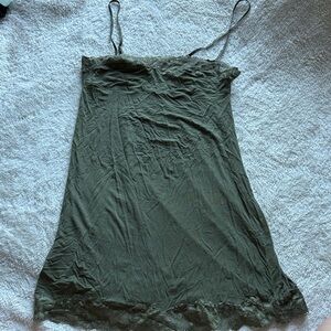 Victoria's Secret Olive Lace Cami Top